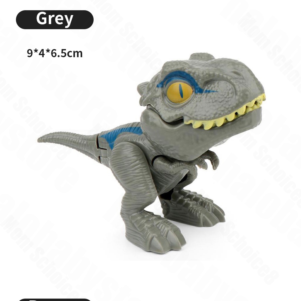 Halo Baby Figure mainan dinosaurus Gigit Jari /Miniatur Figur Biting Dinosaurs/mainan dinosaurus anak karet