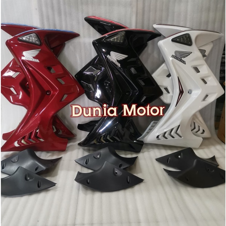 Sayap Samping New Megapro Mono Shock / Half Fairing Fering Mega Pro Monoshock 2010 sampai 2013