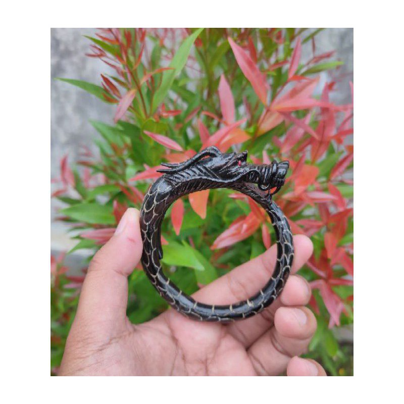GELANG AKAR BAHAR MOTIF NAGA/GELANG AKAR BAHAR NAGA CABANG