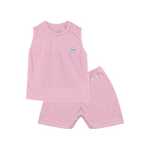 Nishikawa Baju Set Bayi Oblong + Celana Pendek / Set Baju Anak Perempuan Dan Laki Ns 3310