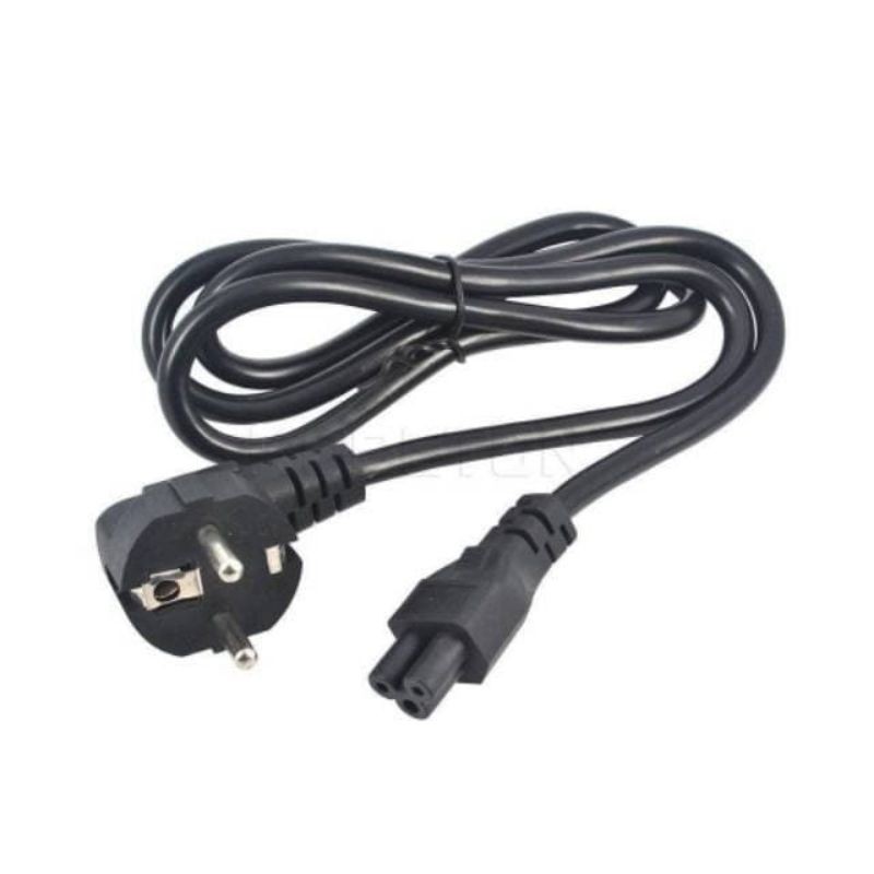 Kabel power adaptor laptop/notebook 3 lubang - 1.5m Tebal Best Quality