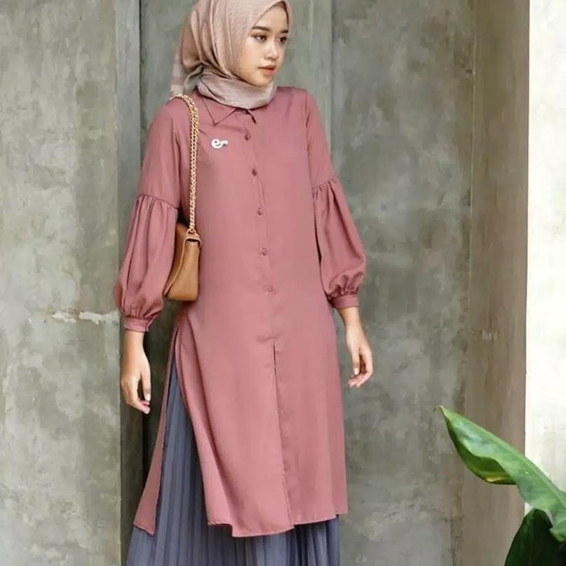 Murah Meriah ⭐Dianara Tunik / tunik jumbo / pakaian wanita / tunik terbaru / size L XL