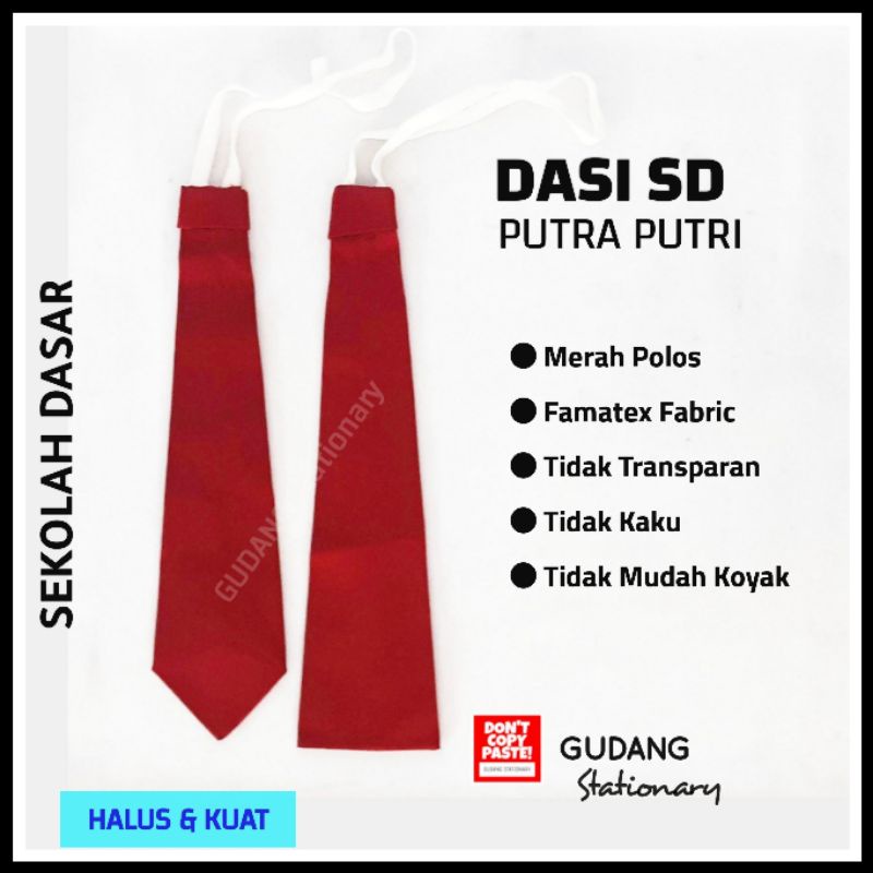 Dasi Seragam SD Polos