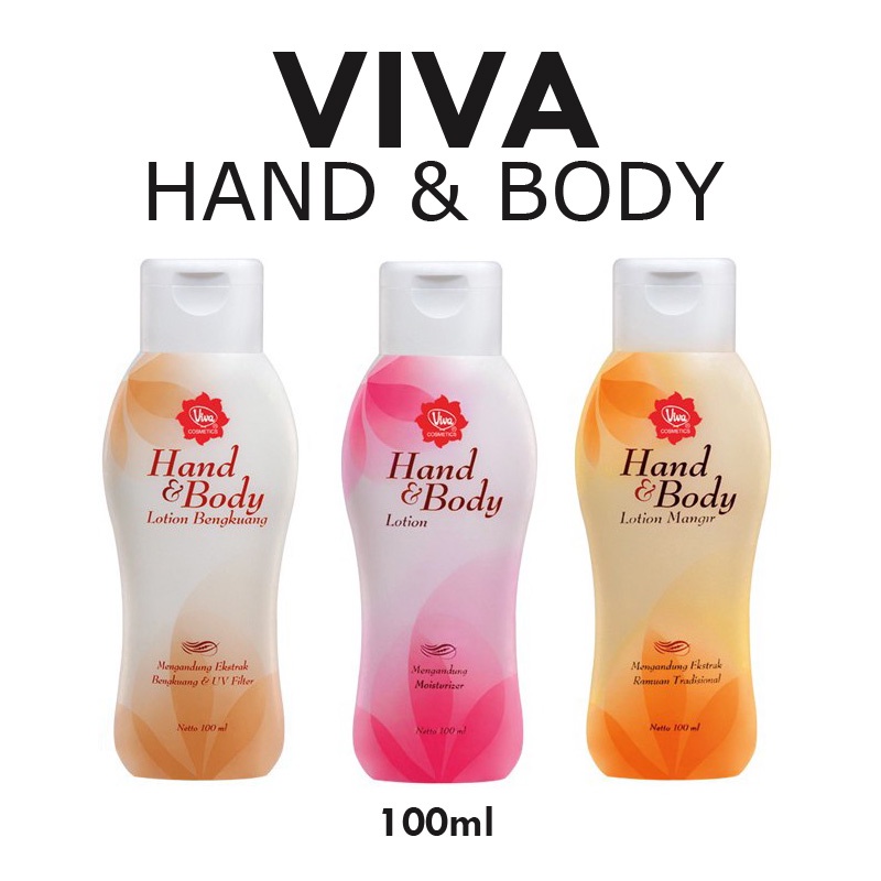 VIVA HAND &amp; BODY LOTION 100ML