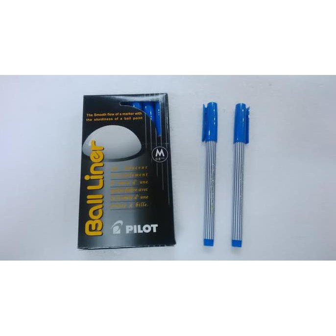 Termurah Ballpoint Pilot Balliner 0,8 Biru Offic