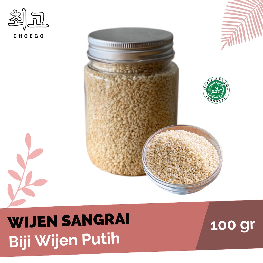 

WIJEN SANGRAI Impor / Wijen Putih Sangrai bersih