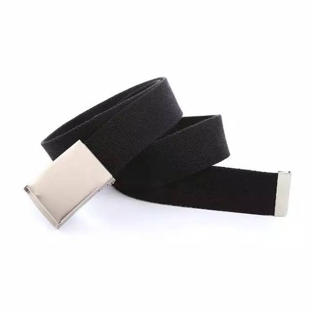 Ikat pinggang kanvas kopri jepit pria-wanita