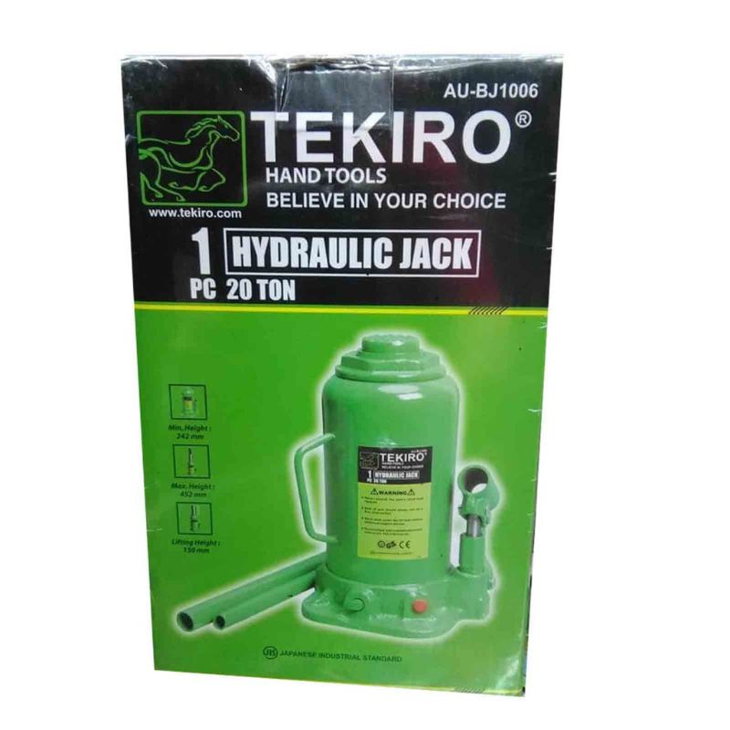 TEKIRO Dongkrak Botol 20 Ton / Hydraulic Jack Tekiro 20T / Dongkrak Mobil