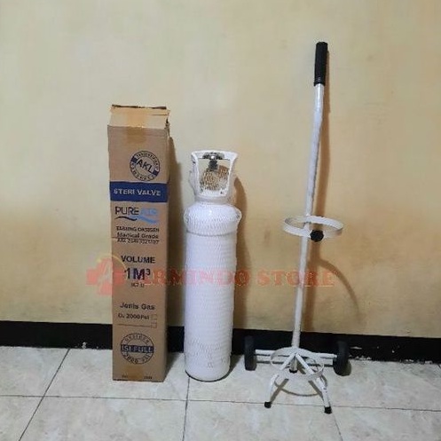 Tabung Oksigen 1m3 Set Lengkap
