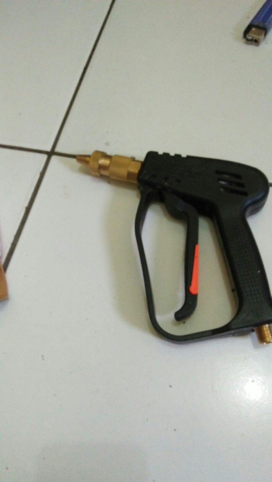 Nosel Steam Ac Gun Steam Puyer Jet Cleaner Hitam