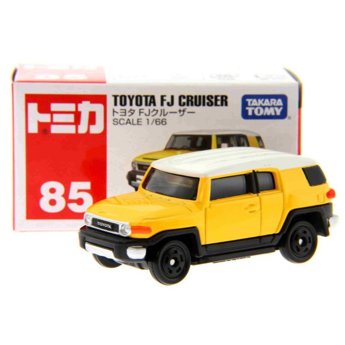 Toyota FJ CRUISER yellow no.85 Tomica