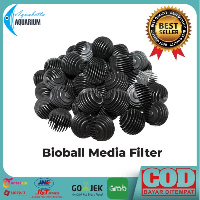 Bioball Filter Bioball Filter Kolam Koi Aquarium Aquascape Bio ball Bulat / Golf