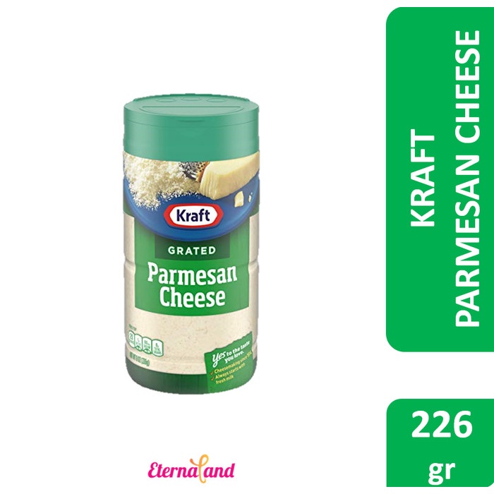 

fe20011vv Kraft Grated Parmesan Cheese - Keju Parmesan Irisan Impor - 8Ozexpsept Xa201As