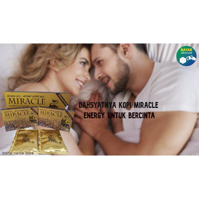 Kopi Miracle Penambah Stamina Pria Original Kopi Miracle Kopi Mirekel 10 sachet