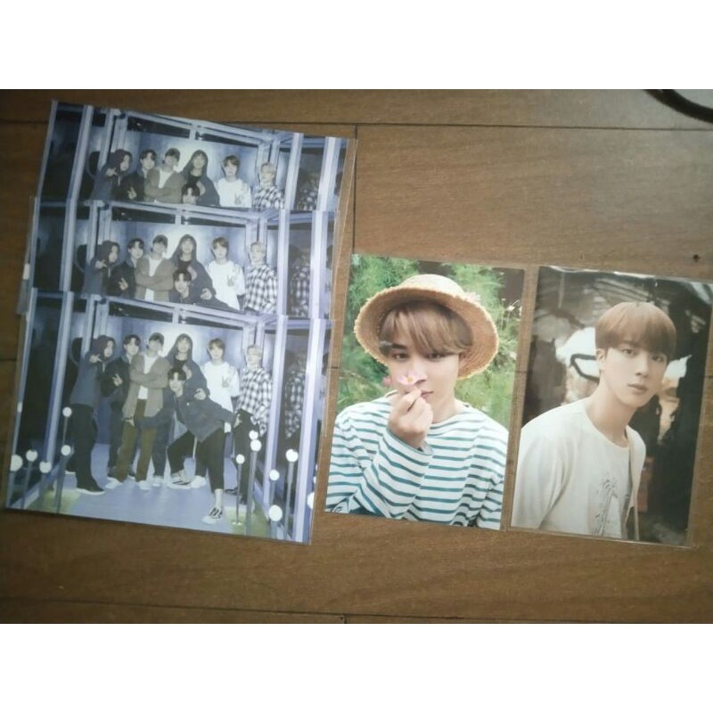 BTS SG21 4x6 Postcard & Bene Weverse Postcard
