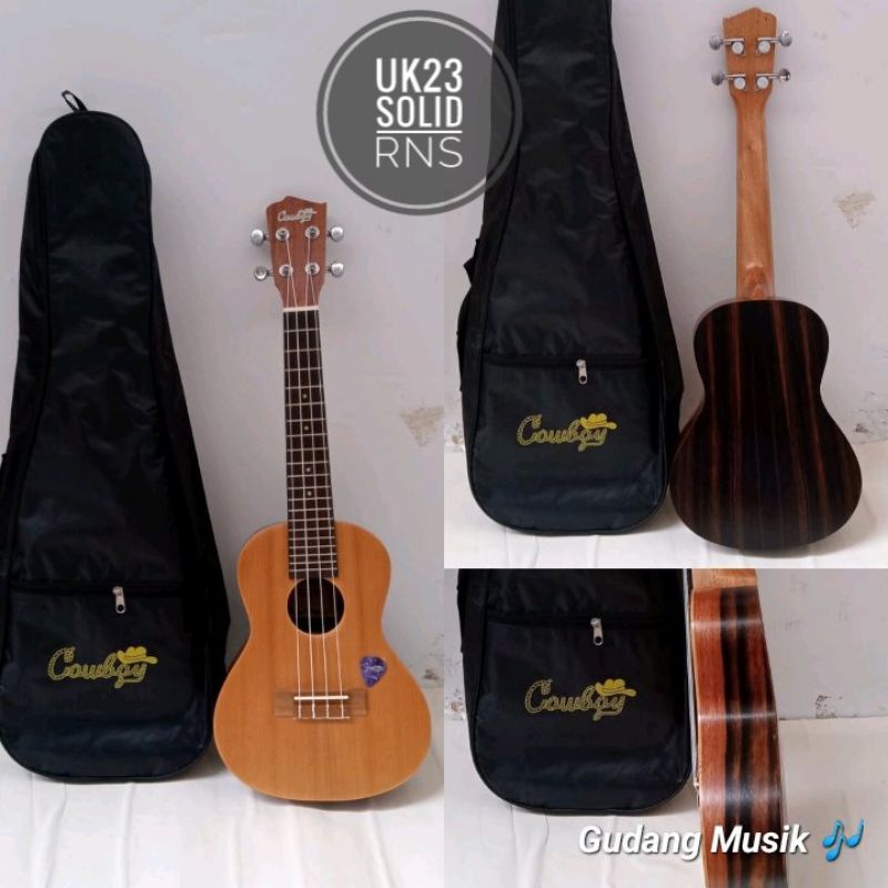 UKULELE COWBOY  CONCERT 23&quot; ORIGINAL COWBOY KUALITAS BAGUS IMPORT