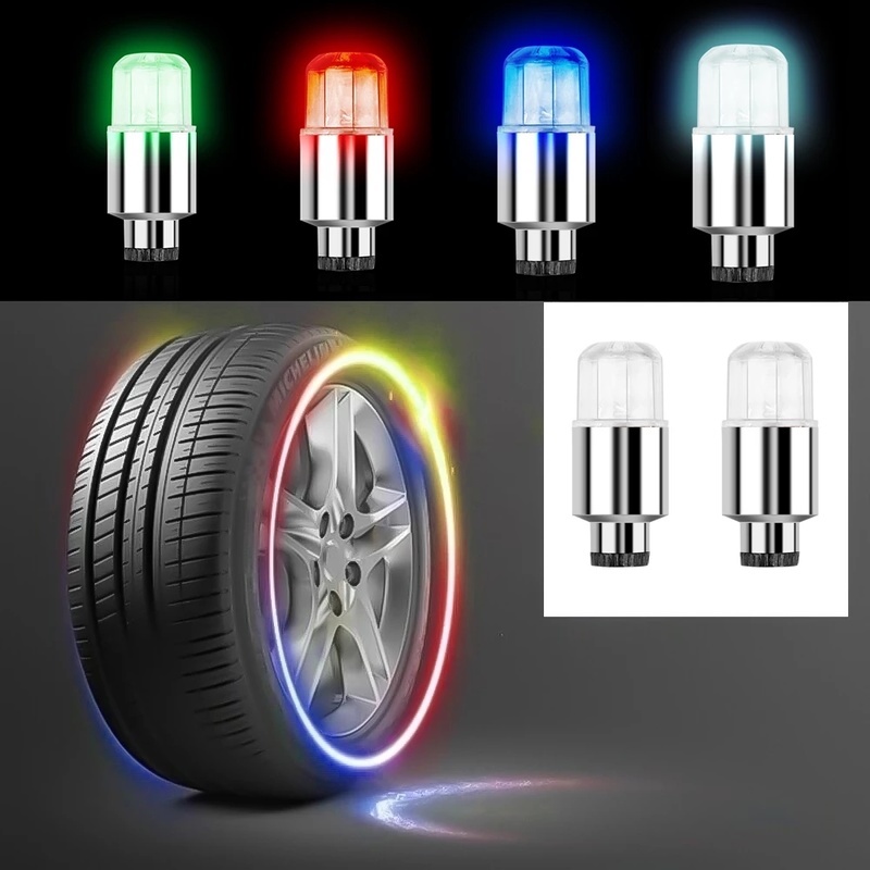 Lampu Neon LED Anti Air Untuk Jari-Jari Sepeda / Motor