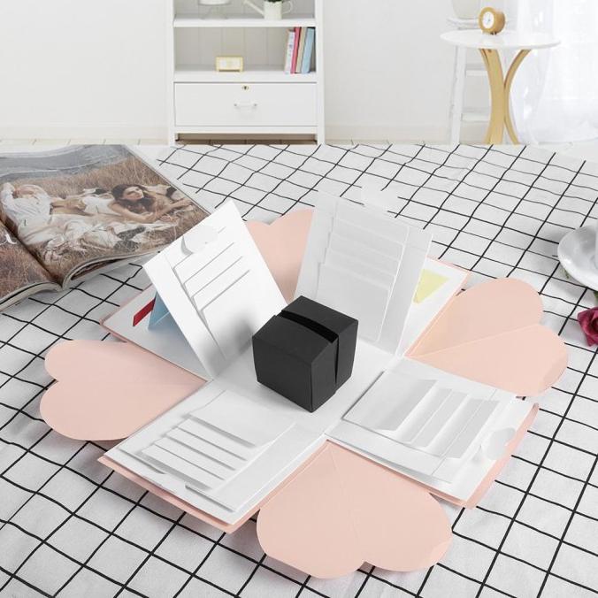 

PHOTO SURPRISE EXPLOSION BOX BOMB GIFT SCRAPBOOK ALBUM BIRTHDAY GIFT DV612CDC2