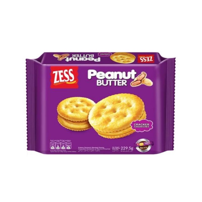 

ZESS Biskuit Sandwich Peanut Butter 229.5 g