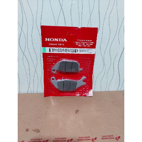 Disc pad/ kampas rem cakram blkng Supra -X 125 Honda