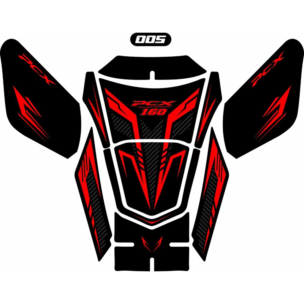Stiker Fullset Motor PCX 160 2021-2023