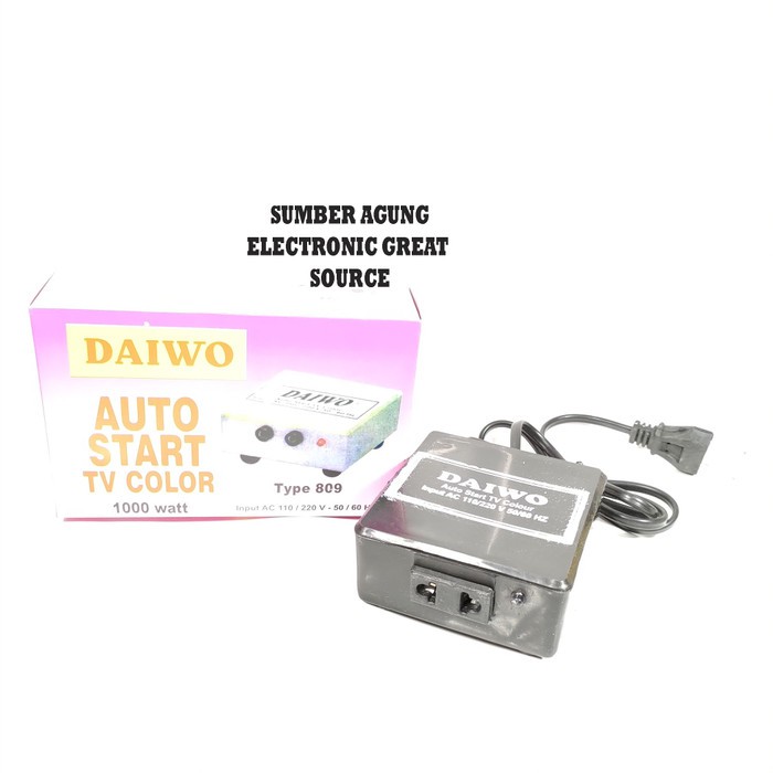 Daiwo Auto Start TV Color 1000W Inverator Soft Start Berkualitas