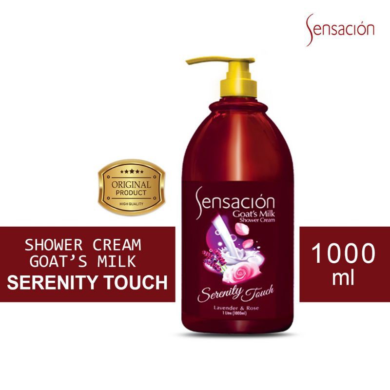 Sensacion Goat's Milk Serenity Touch Shower Cream 1000 ML