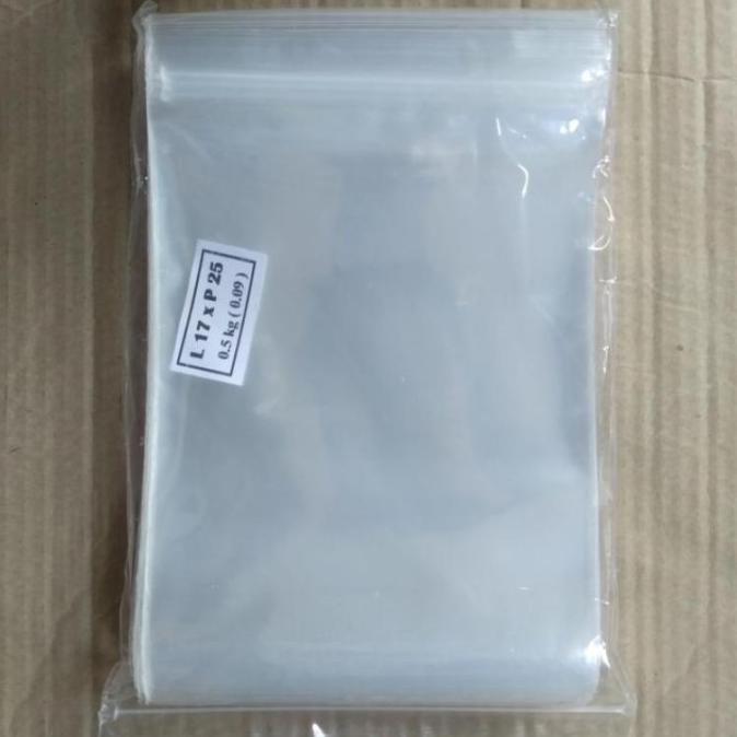 PLASTIK KLIP PP TEBAL 17X25 KETEBALAN 90MC