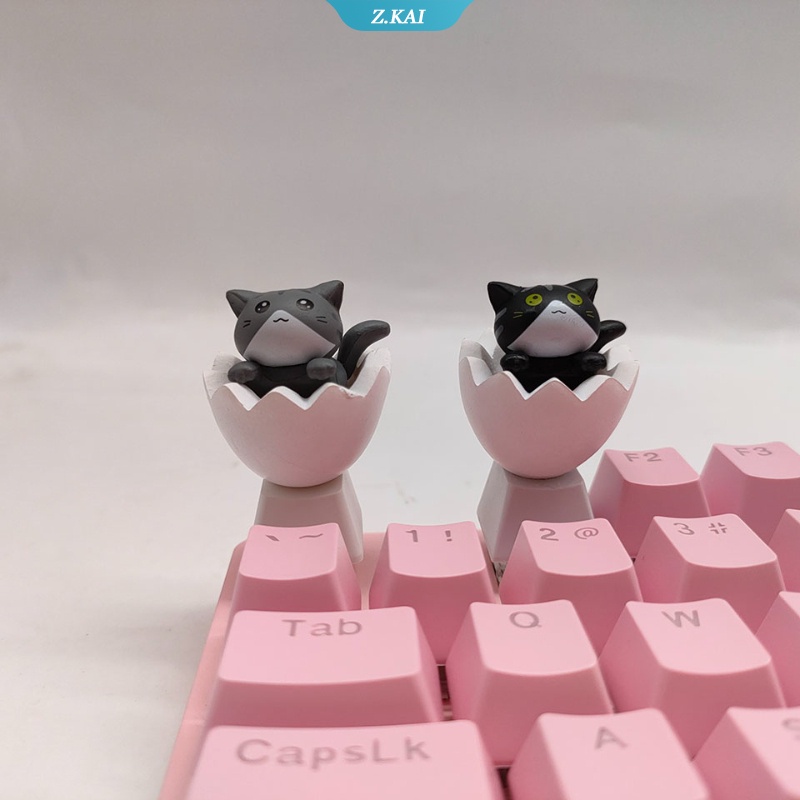 Keycap keyboard Mekanik Motif Kartun Kucing Lucu DIY