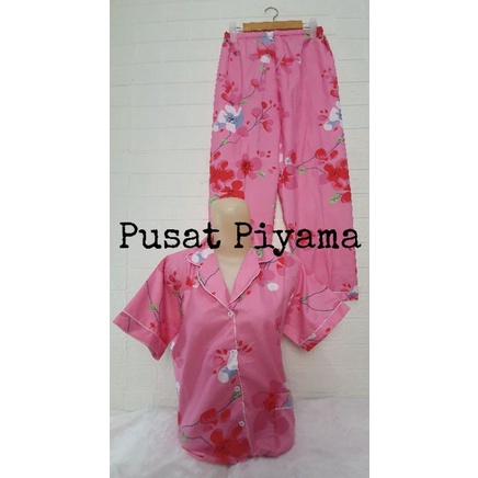 BAJU TIDUR WANITA KARAKTER CP / PIYAMA MOTIF KARAKTER / PIYAMA KARAKTER LUCU / BAJU TIDUR CEWEK-SAKURA ROSE PINK