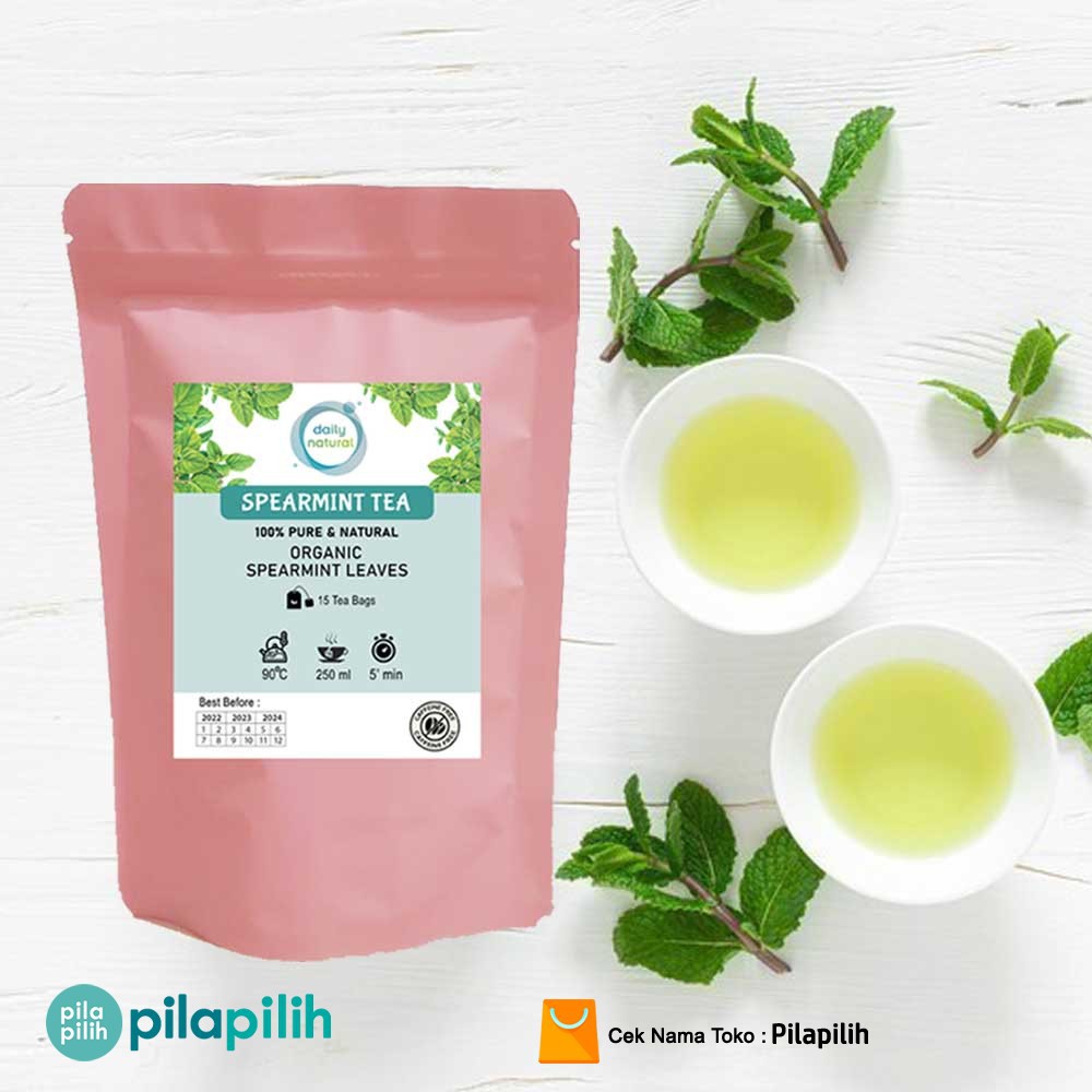 

Teh Daun Spearmint Natural Alami Pure Organic Bantu Seimbangkan Hormon Wanita PCOS terbaru