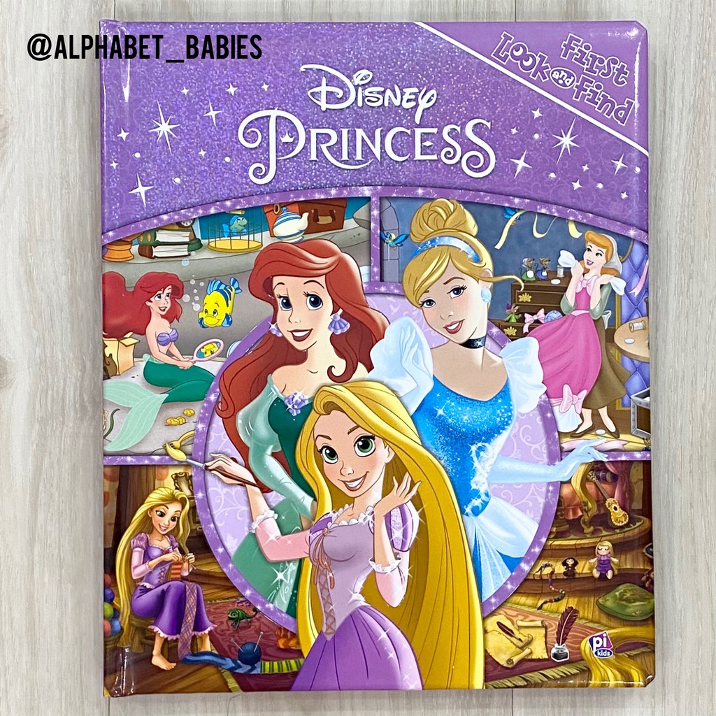 First Look and Find Disney Princess (Purple Cover)