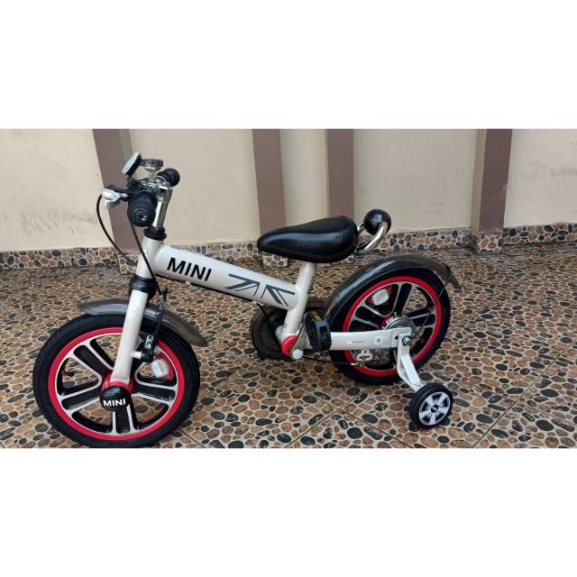 Sepeda anak mini bmw ( mini cooper ) 14 inch