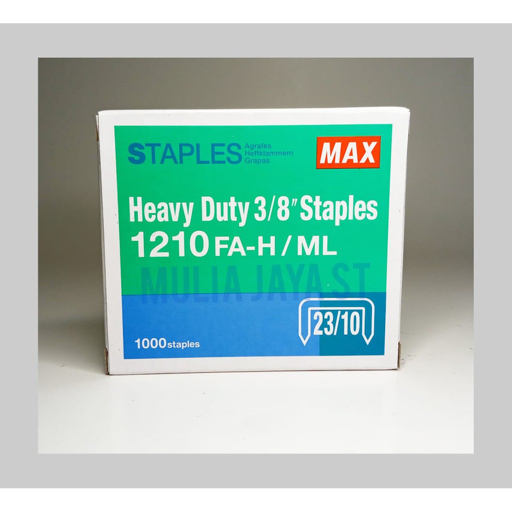 

Staples MAX 1210 FA-H / (23/10)