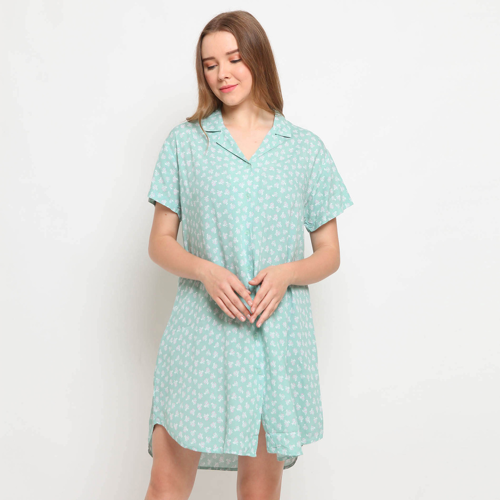 Transmart - VIRGINIA Daster Bunga Putik Sgvg106 Ts