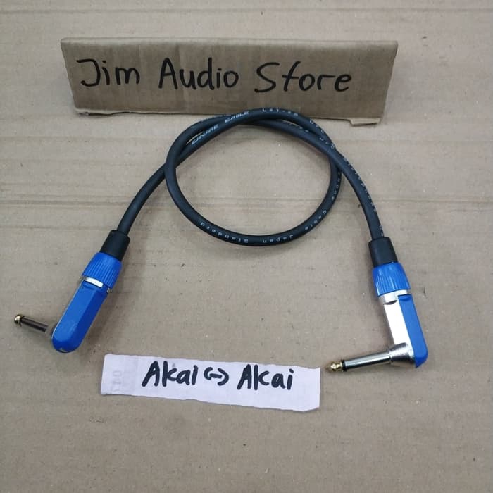 Kabel audio canare 5meter akai 6,5mm to akai 6,5mm / akai to akai