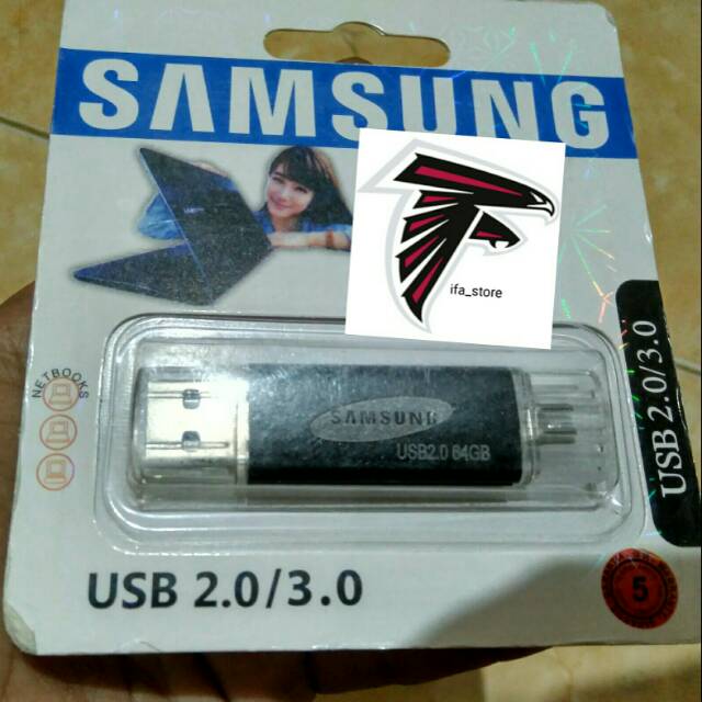 (COD) Flasdisk OTG Samsung 64 Gb