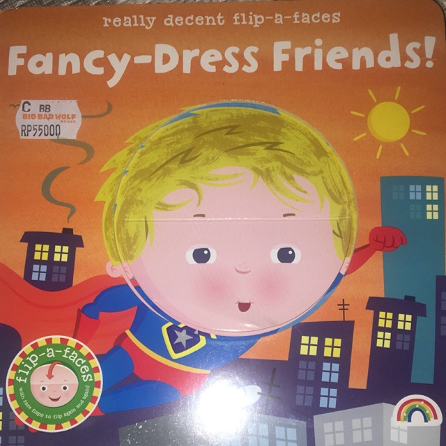 

Fancy dress friends -flip a face book