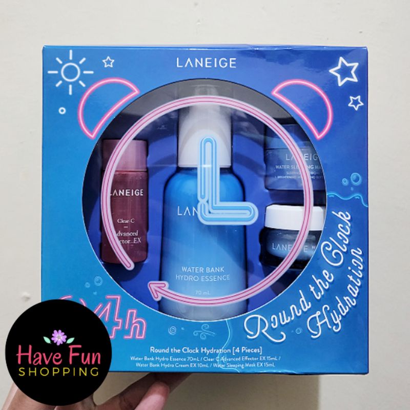LANEIGE ROUND THE CLOCK HYDRATION PACKAGE
