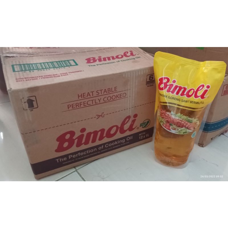 

Bimoli 1 Liter Minyak Goreng Jernih dan Sehat 1000 ml