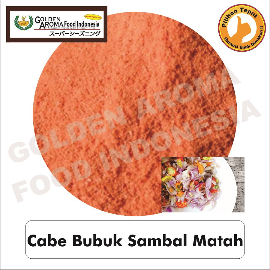 

Bubuk Tabur Rasa cabe sambal matah 500gr Bumbu Masak Serbaguna Murah Halal 1/2Kg Seasoning Powder