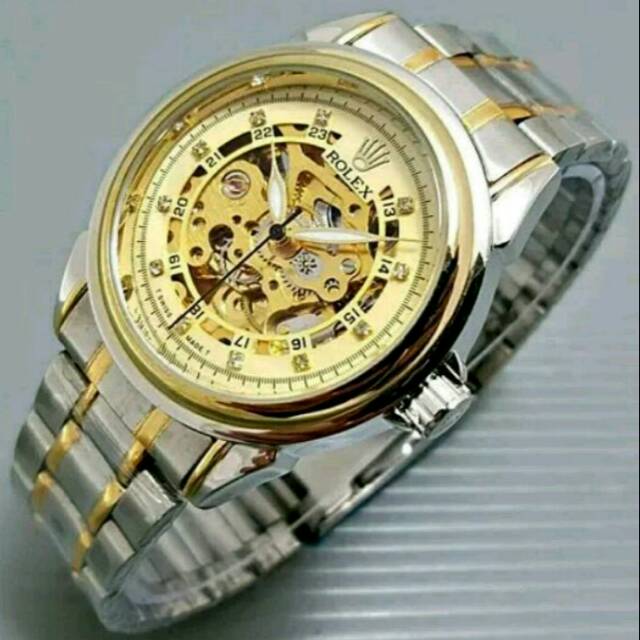 Jam tangan pria rolex automatic keren