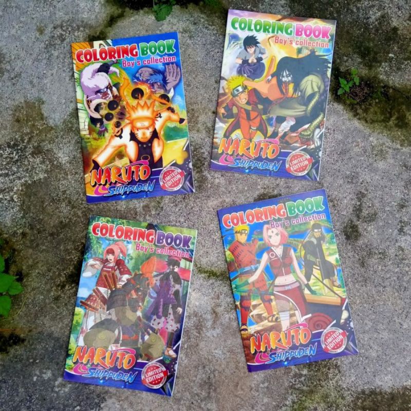 

Buku Mewarnai Seri Naruto/Boruto