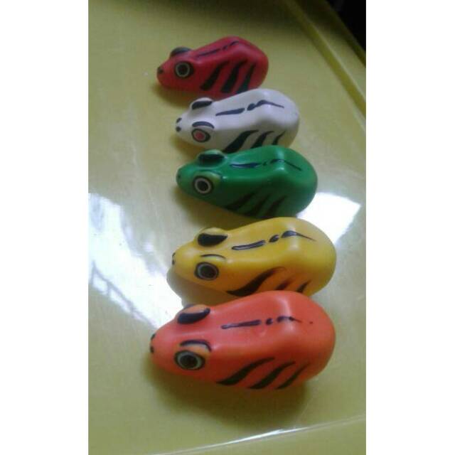 Body Soft Frog chciponly bekas Umpan Pancing