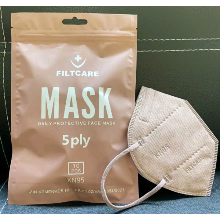 【33LV.ID】Masker KN95 face mask 5ply EARLOOP Masker Medis kn 95 5 ply premium isi 10pcs