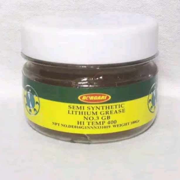 SALE!! Oli Gemuk Semi Synthetic Lithium Grease Burgari 100g