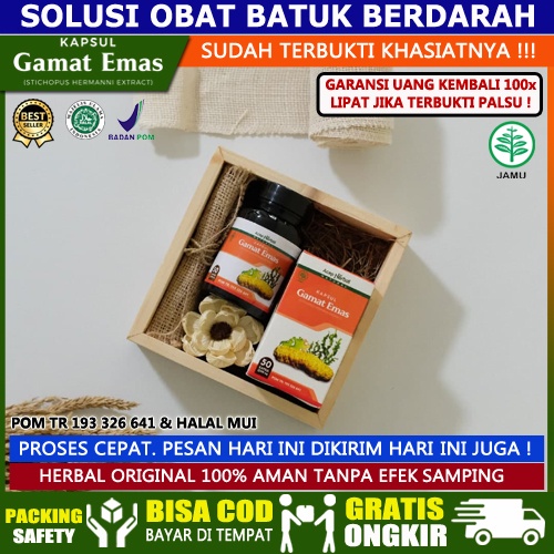 BERGARANSI Obat Batuk Berdarah Rejan Berdahak Kering Batuk Menahun Sakit Paru Paru Flek Paru Paru Br