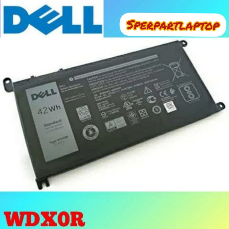 Baterai Batre Dell Inspiron 14 7472 5368 5378 15 5568 7000 WDX0R