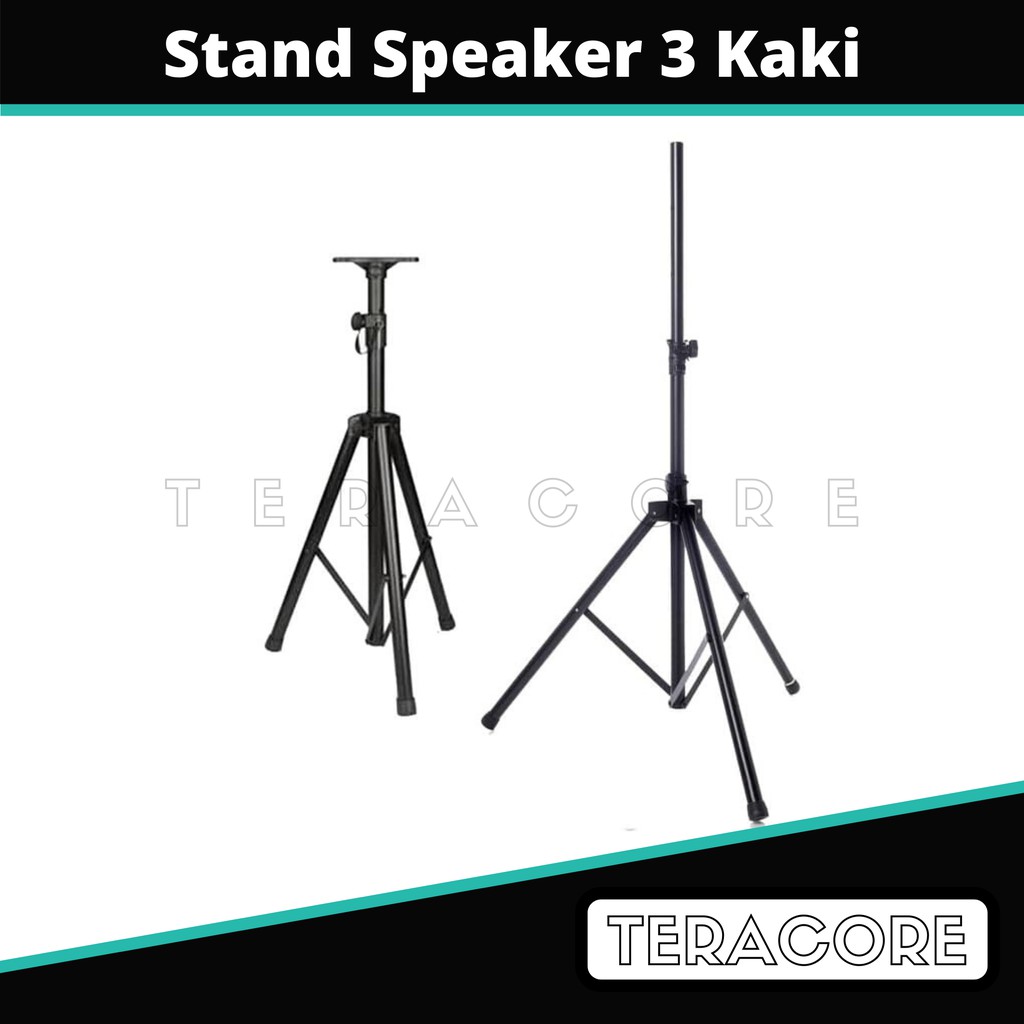 Stand Speaker - Tripod Speaker - Kaki Speaker - Tiang Pole Speaker