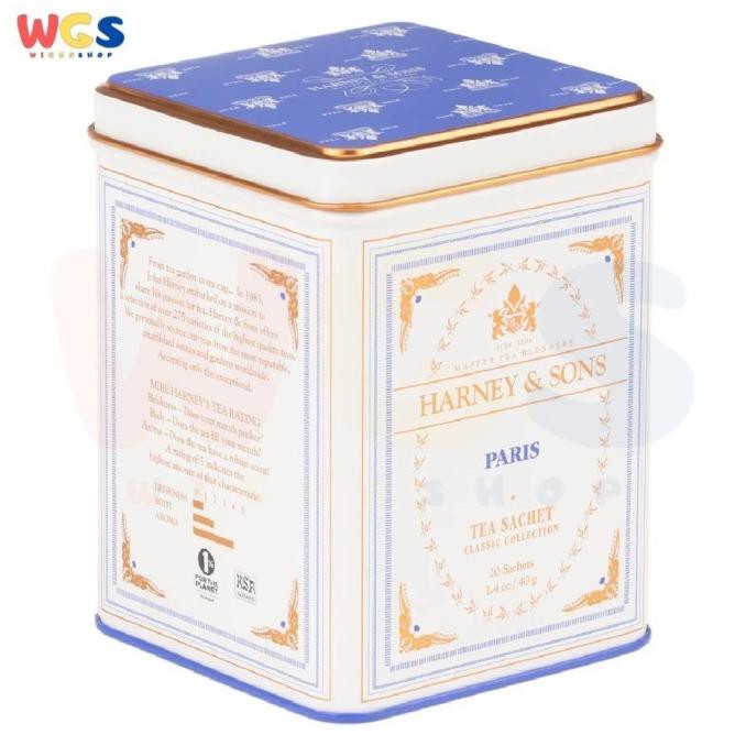 

Jual Harney & Sons Paris Fine Tea Classic Tin 20 Sachets 40Gr Teh